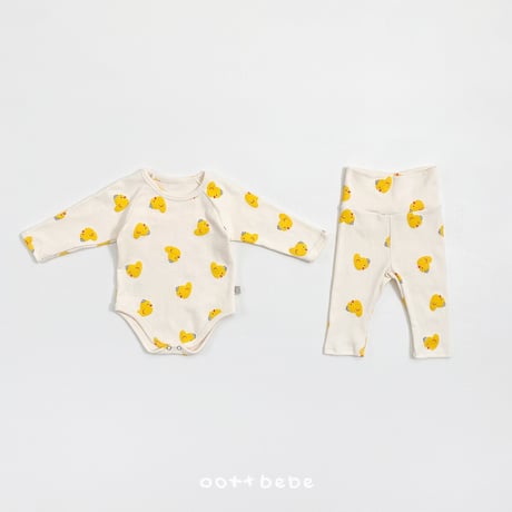oottbebe/1. trip ( cotton span ) suit S(0-6M)-M(6-12M)