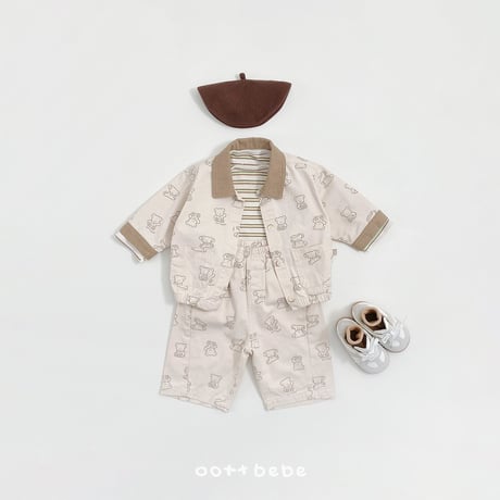 oottbebe/67. bear pants XS(1-2Y)-XL(6-7Y)