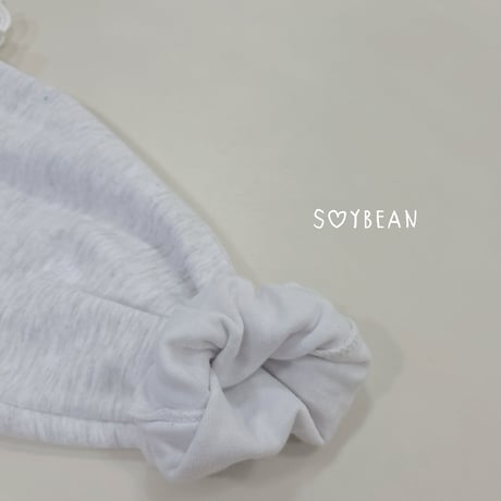 soybean/13. plan ) wangwang fril updown set XS-XL