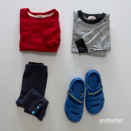 andbutter/19. Soft V-Neck MTM S-XL