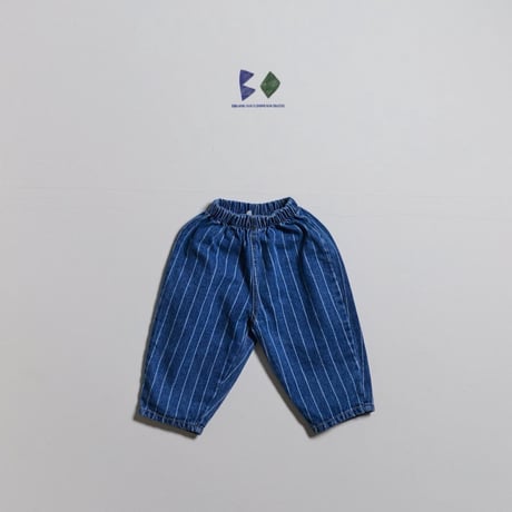 boneoune/11. chacha denim pants XS-XL