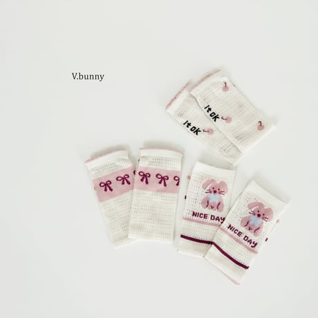 vbunny/50. tori tori socks set FREE
