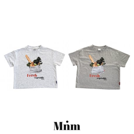 minimal/50. vegetable time T-shirt S-XL