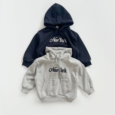 fromi/57. New York Embroidery Hoodie? S-XL