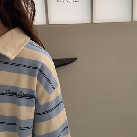 owen/4. studio collar T-shirt JS-JXL