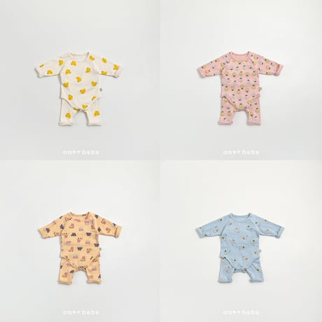 oottbebe/1. trip ( cotton span ) suit S(0-6M)-M(6-12M)