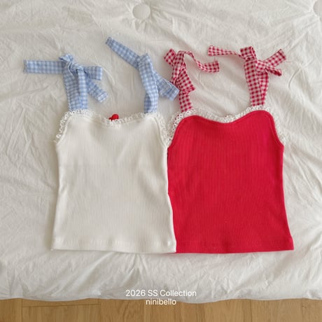 ninibello/173. cherry bongbong sleeveless 2XL