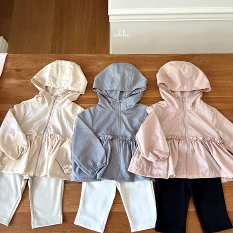 ohho/8. summer fril windbreaker S-2XL