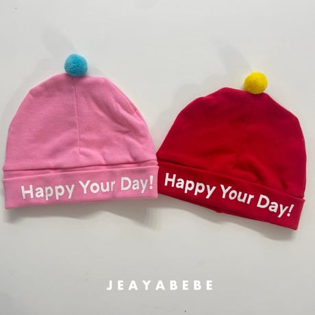 jeayabebe/18. happy day beanie FREE