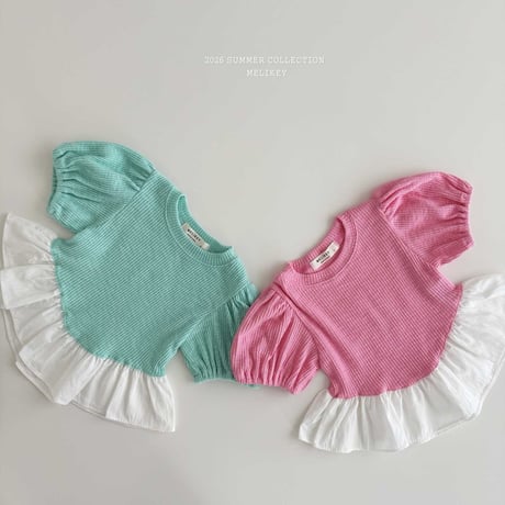 melikey/62. may two color T-shirt JS-JM
