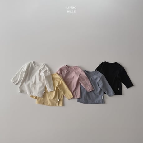 lindo/1. bebe basic T-shirt 1(3M-6M)-3(12M-18M)