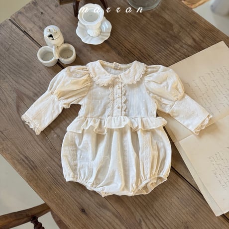 marron/49. frost suit 6M-18M