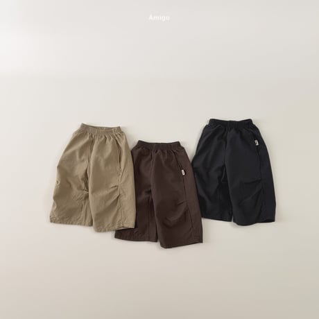 amigo/13. milky pleated pants XS-XL