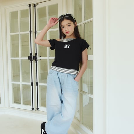 sm2/21. dart bullon denim pants 9-17