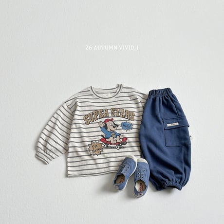 vividi/77. dangara single T-shirt XS-XL