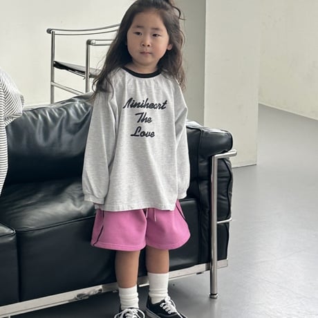 foov/32. mini heart two color T-shirt JS-JM