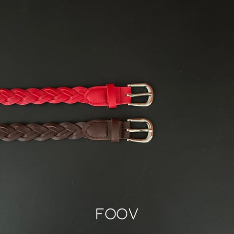 foov/20. twist belt S(S-XL)
