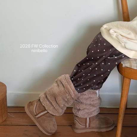 ninibello/19. Pogeun Velour Pants? 12M-XL