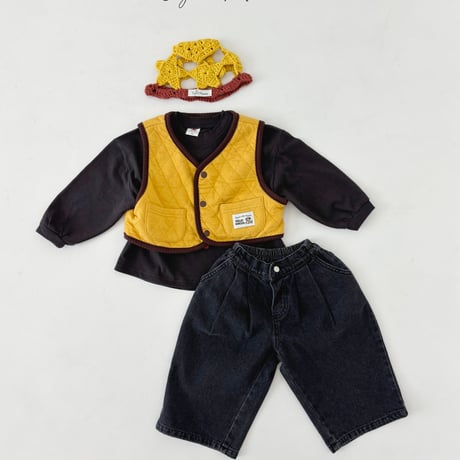 yogurtmansion/79. caramel vest XS-XL