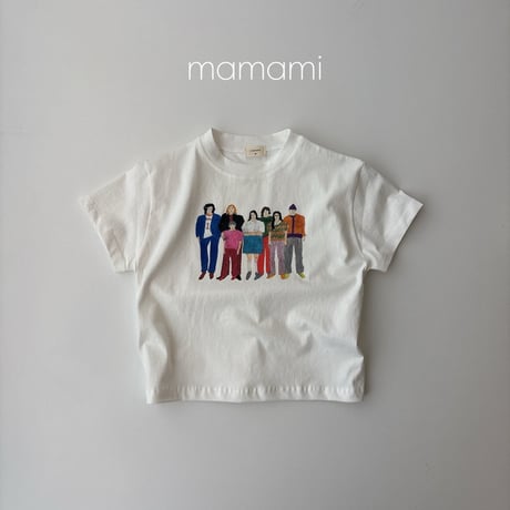 mamami/49. family drawing T-shirt XS-XL