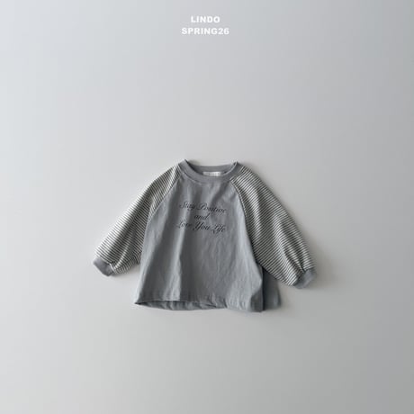 lindo/64. two color raglan T-shirt XS-XL