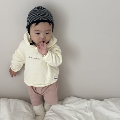 lalaland/59. bebe soft hood man-to-man 12M-18M