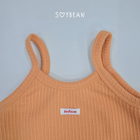 soybean/72. plan ) knit crop bustier XS-XL