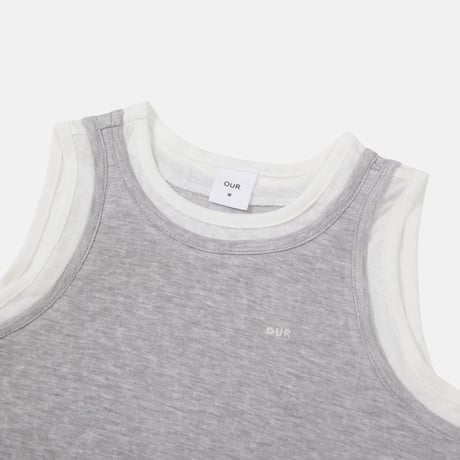 our/1. ray sleeveless S-XL