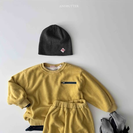 andbutter/65. Zip Sweatshirt JS-JM