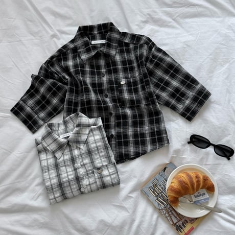 matilda/11. summer check shirt 5-13