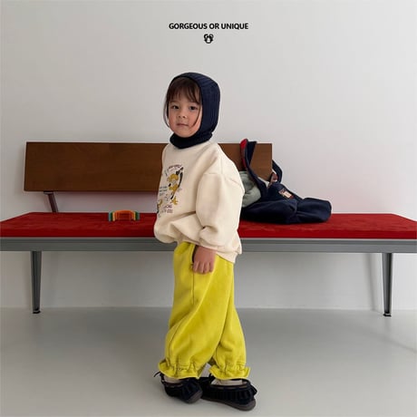 gou/59. curly pants XS(2-3Y)-XL(6-7Y)