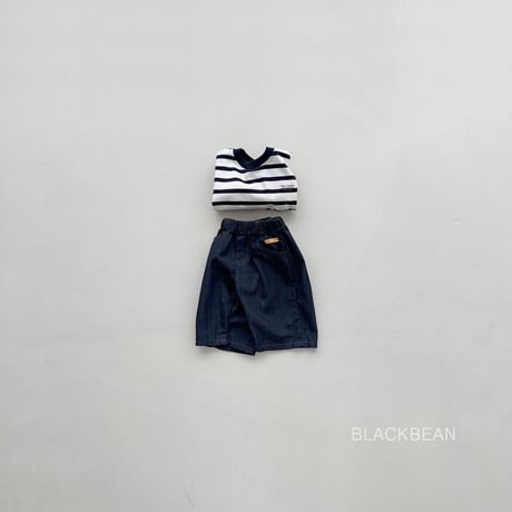 blackbean/30. denim pants S-XL