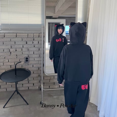 bunnypowder/122. hood man-to-man 2XL-4XL