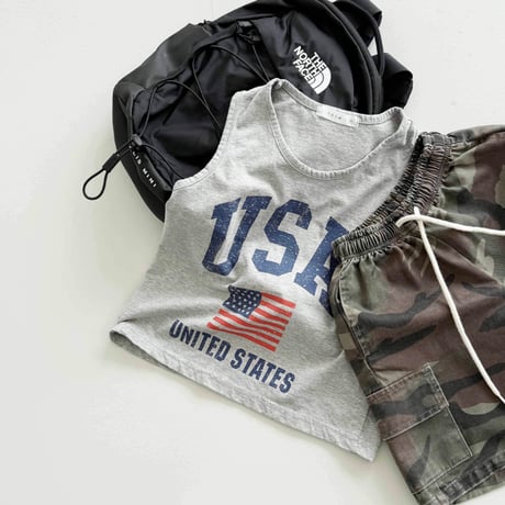 fromi/81. USA sleeveless S-XL