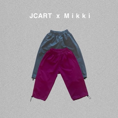 mikki/7. bullon slax two way pants S-XL