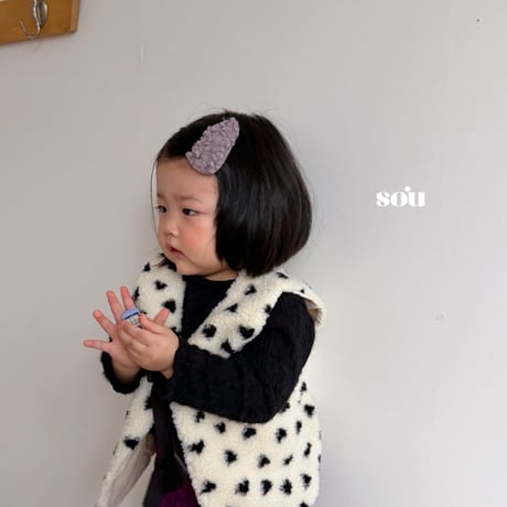 sou/3. heart dumble vest 12M-M