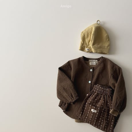 amigo/39. round shirring shirts blouse XS-XL