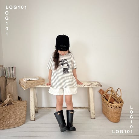 log101/63. may loose fit T-shirt S-XL