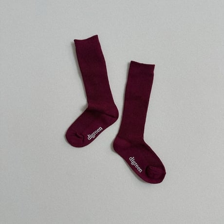 digreen/54. point knee socks. (Set) SOCKS_S-SOCKS_XL