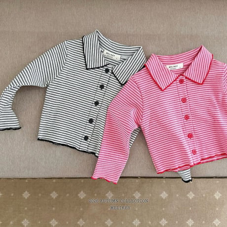 melikey/25. peuty collar T-shirt XS-XL