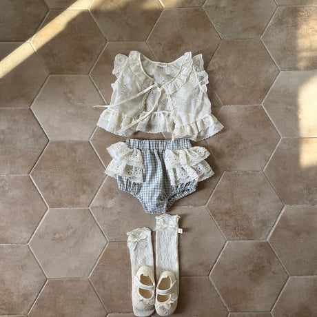 bebeholic/8. sei check bloomer S(3-6M)-L(12-18M)