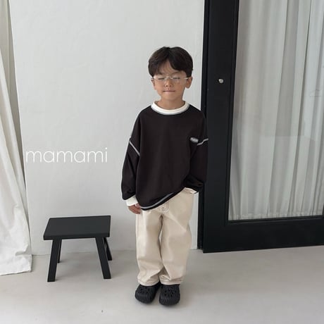 mamami/1. signiture stitch P  XS-XL