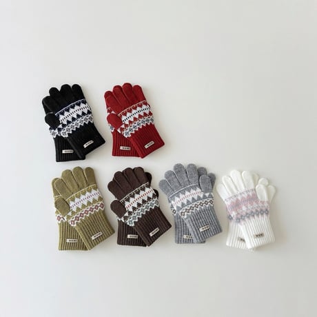 dudie/131. fair isle glove FREE