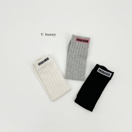 vbunny/24. minmin socks set FREE(32CM)