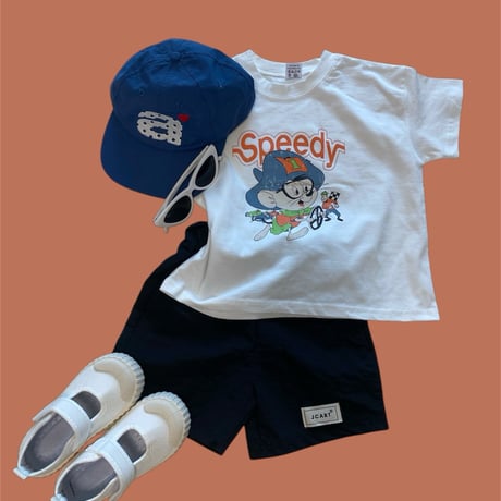 mikki/29. speedy jerry half t T-shirt S-XL