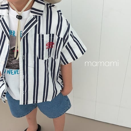 mamami/106. stripe summer shirt JS-JL