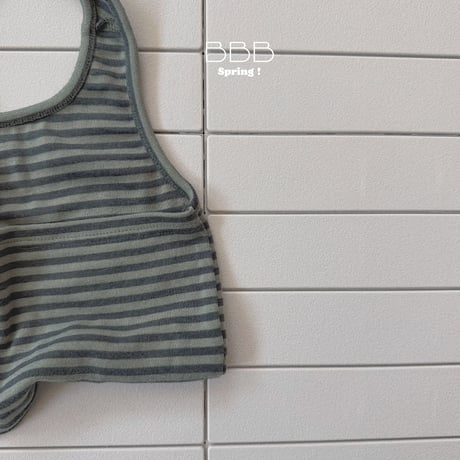 bellabambina/65. bebe rayerd T sleeveless 12M-S