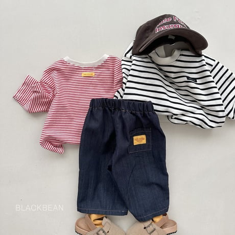 blackbean/30. denim pants S-XL