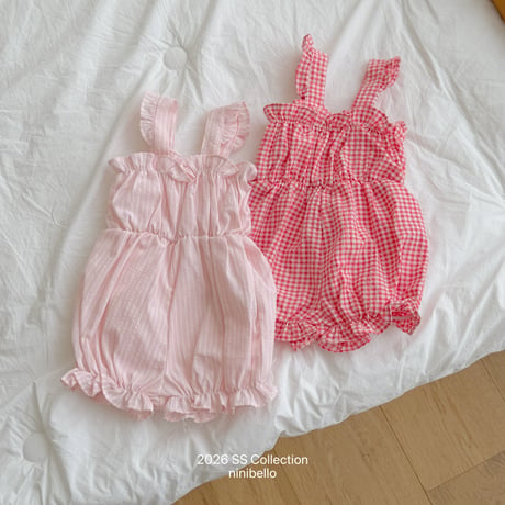 ninibello/187. picnic suit overalls 12M-18M
