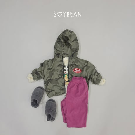 soybean/40. plan ) kamo hood windbreaker XS-XL